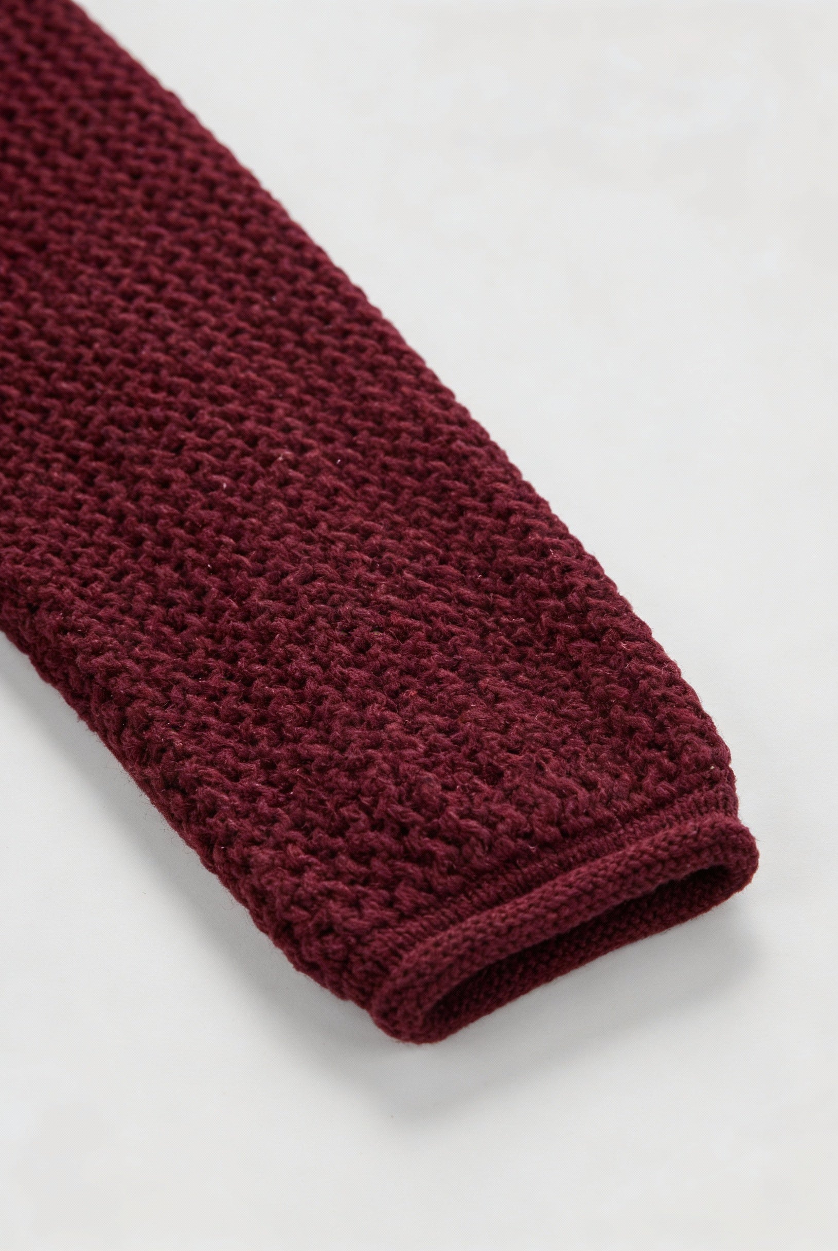 Lumina Wear Sophia cozy burgundy knit cardigan sweater with ribbed details, women's stylish knitwear for a comfortable look.
