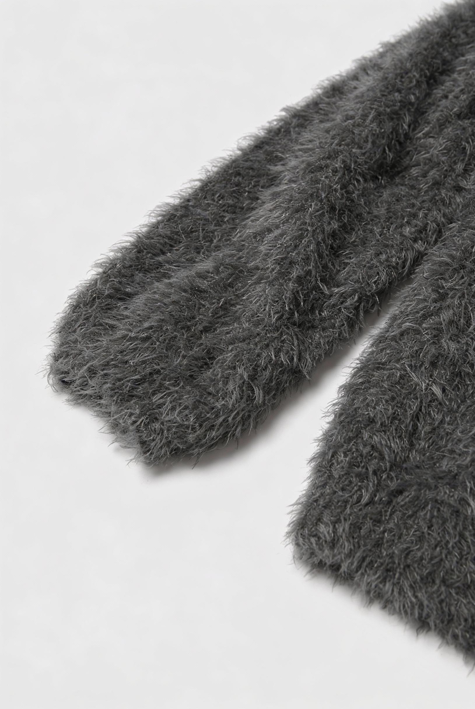 Dark gray Sophia cardigan by Lumina Wear, relaxed fit sweater with cozy, soft knit fabric and casual style.