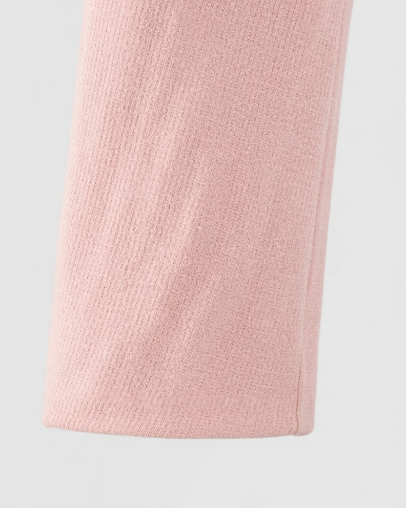 Lumina Wear Sophia pink short jacket with elegant design, versatile style, and lightweight fabric, perfect for casual or dressy wear.