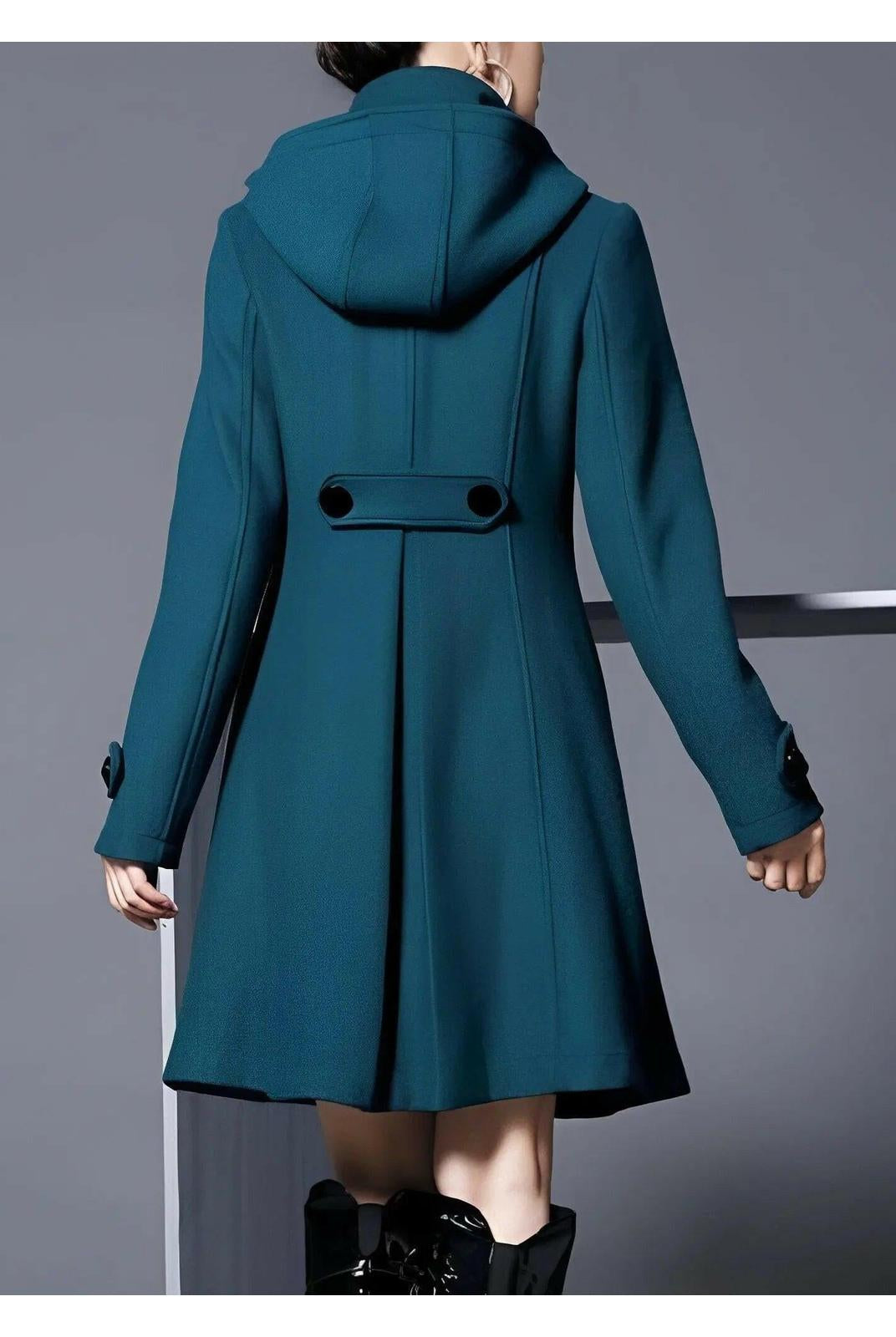 Dark green Suze jacket with side pockets by Lumina Vancouver, featuring a stylish and comfortable design.