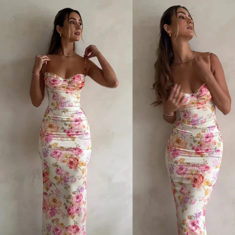Valentina Rosehaven bodycon mini dress by Lumina Vancouver, shown in a fitted design with elegant details.