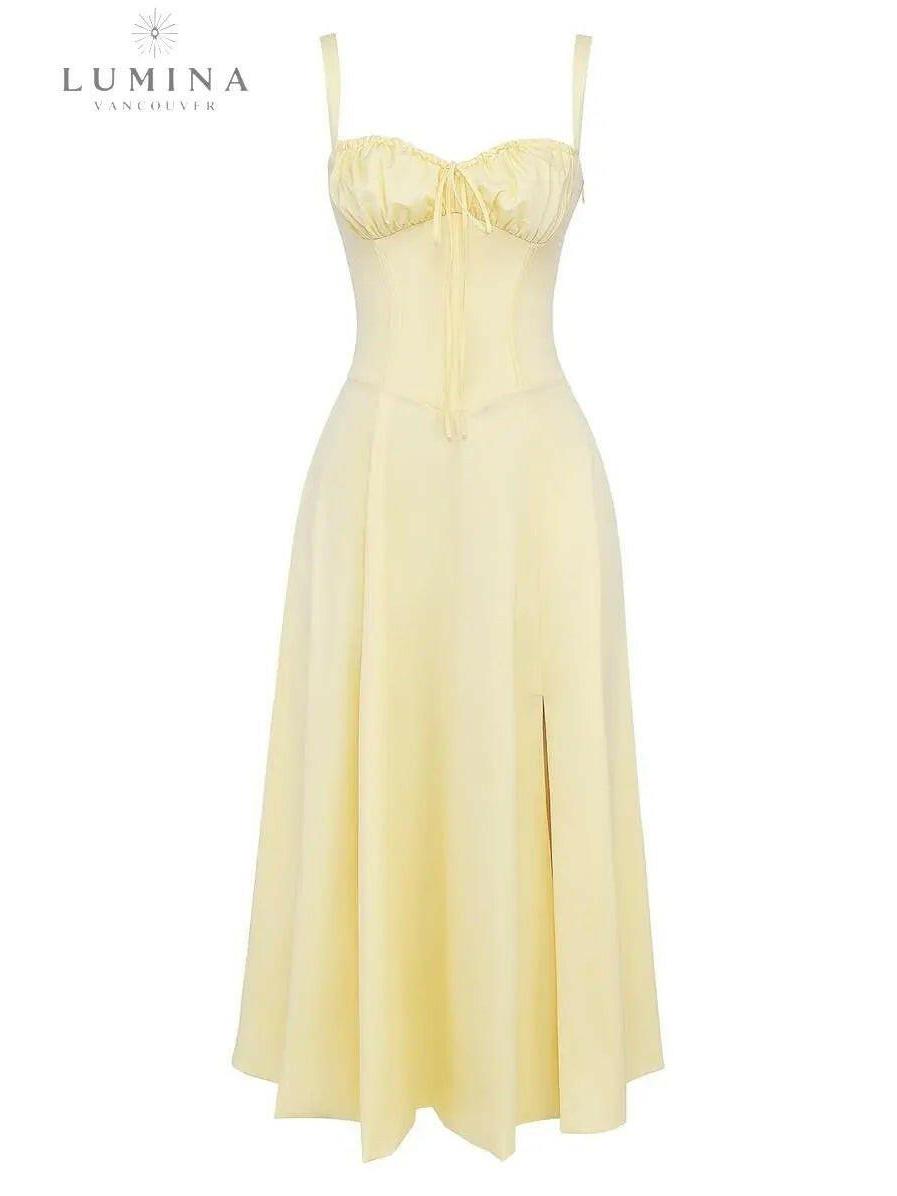 Venura Lumina Vancouver spring wedding guest dress in white with floral print, size XS, perfect for elegant occasions