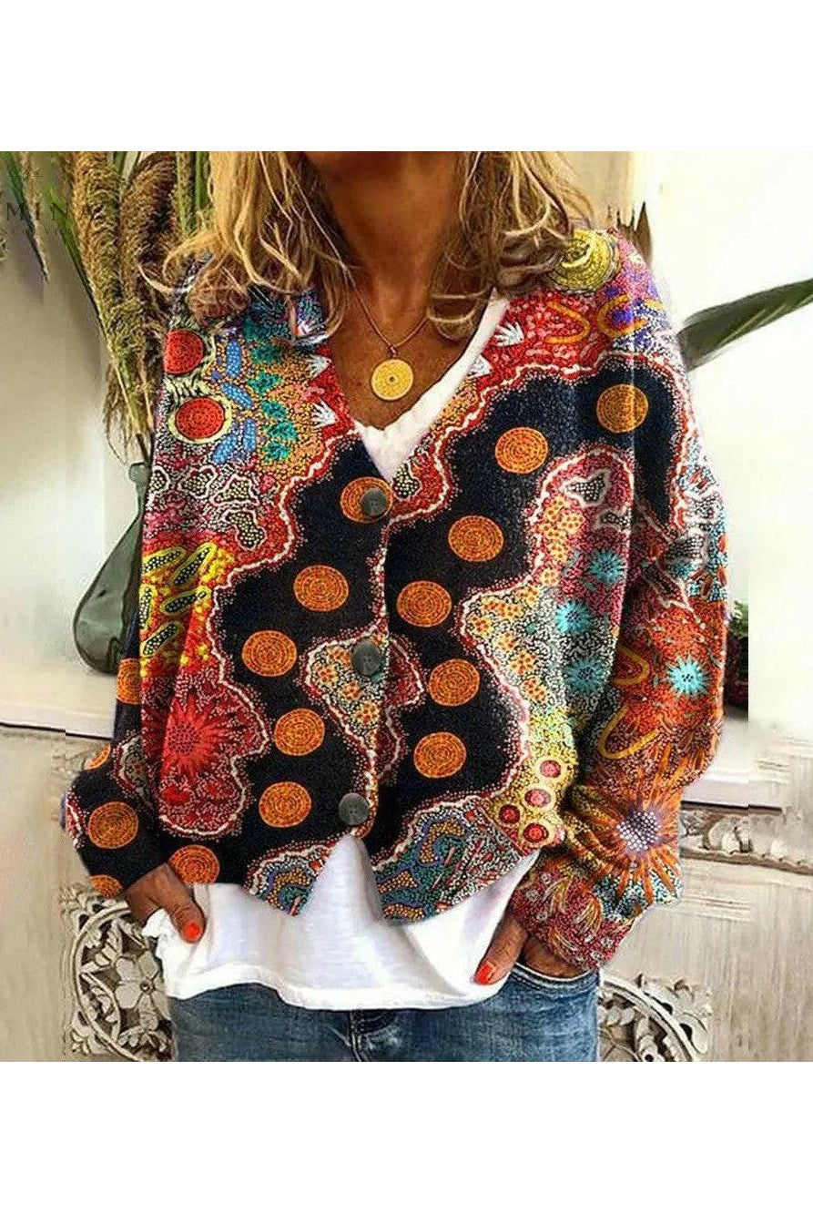 Vicky Lumina Wear button cardigan in S, soft knit fabric, featuring a classic button-front design and ribbed cuffs.