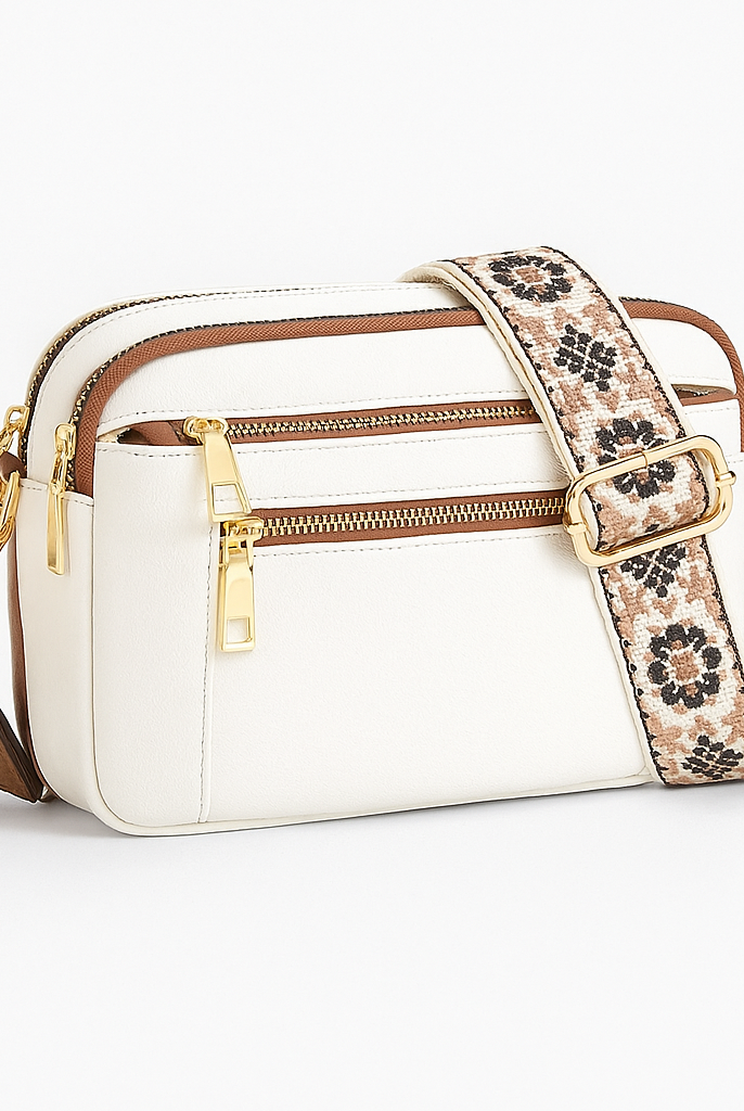 Dark brown Victoria bohemian-inspired vegan leather shoulder bag by Lumina Wear, featuring a stylish and spacious handbag design.