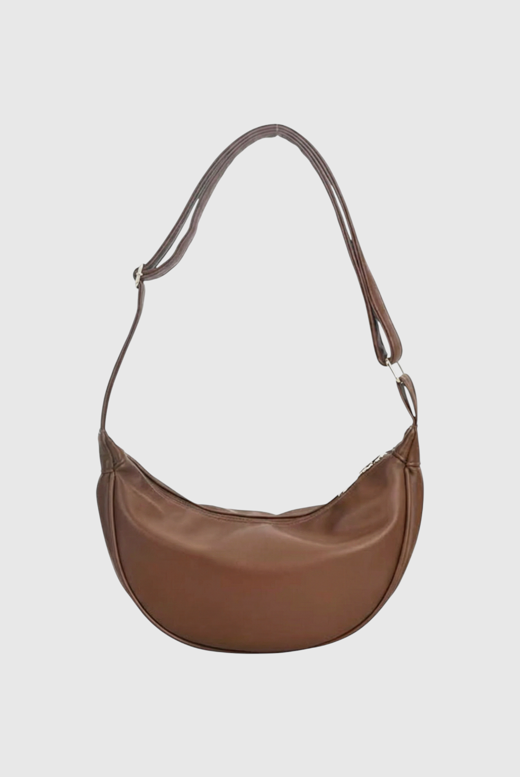 Victoria Lumina Chic adjustable belt handbag with multiple pockets in black, featuring stylish design and versatile storage.