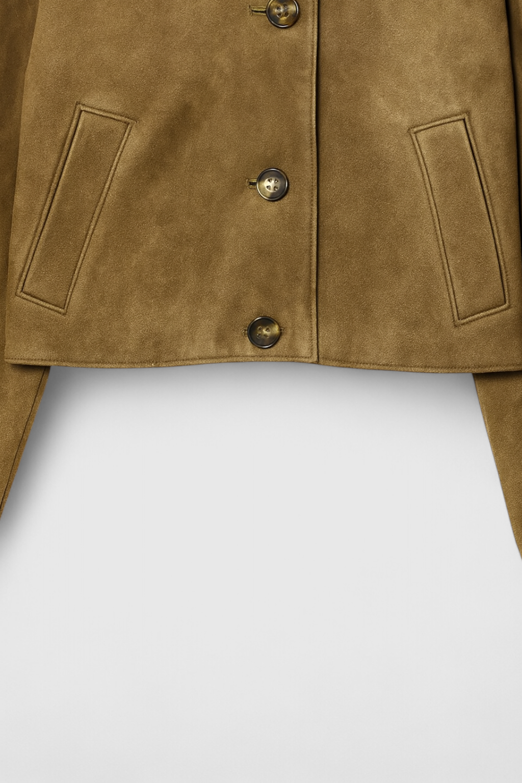 Victoria black button jacket by Lumina Wear, featuring breathable fabric and a stylish chic design.