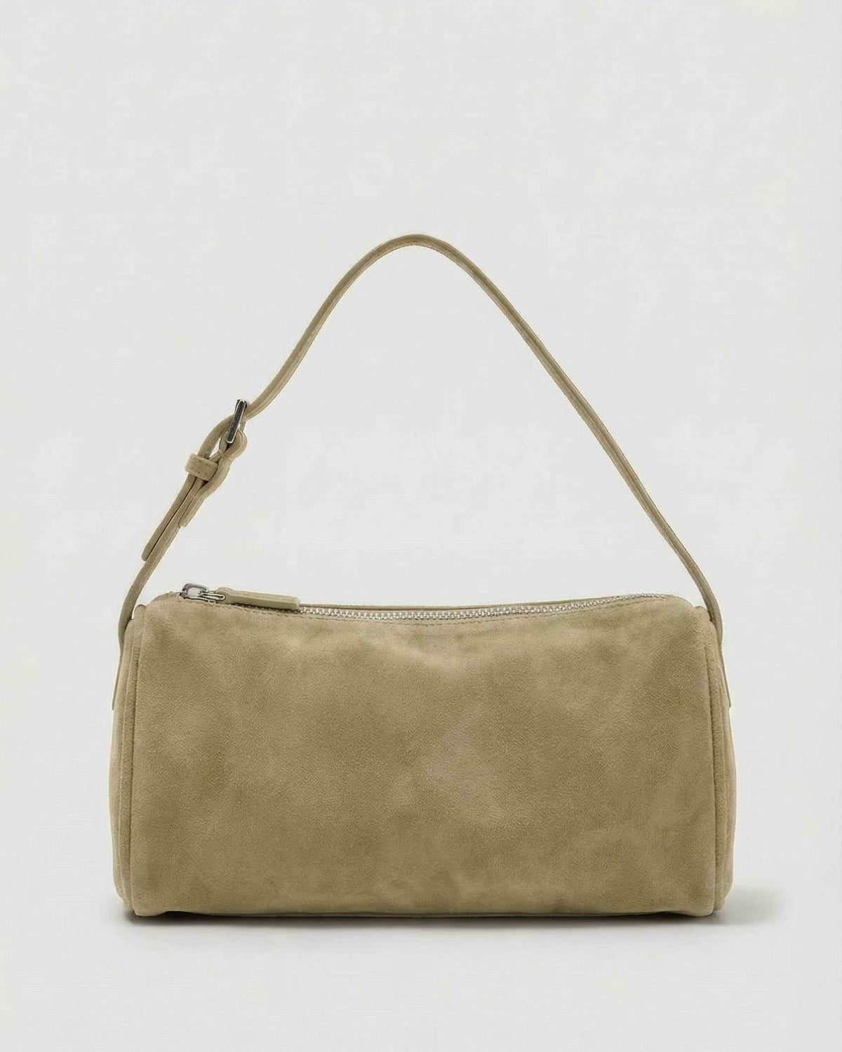 Black Victoria mini shoulder bag with adjustable strap by Lumina Wear, featuring a sleek design and compact handbag style.