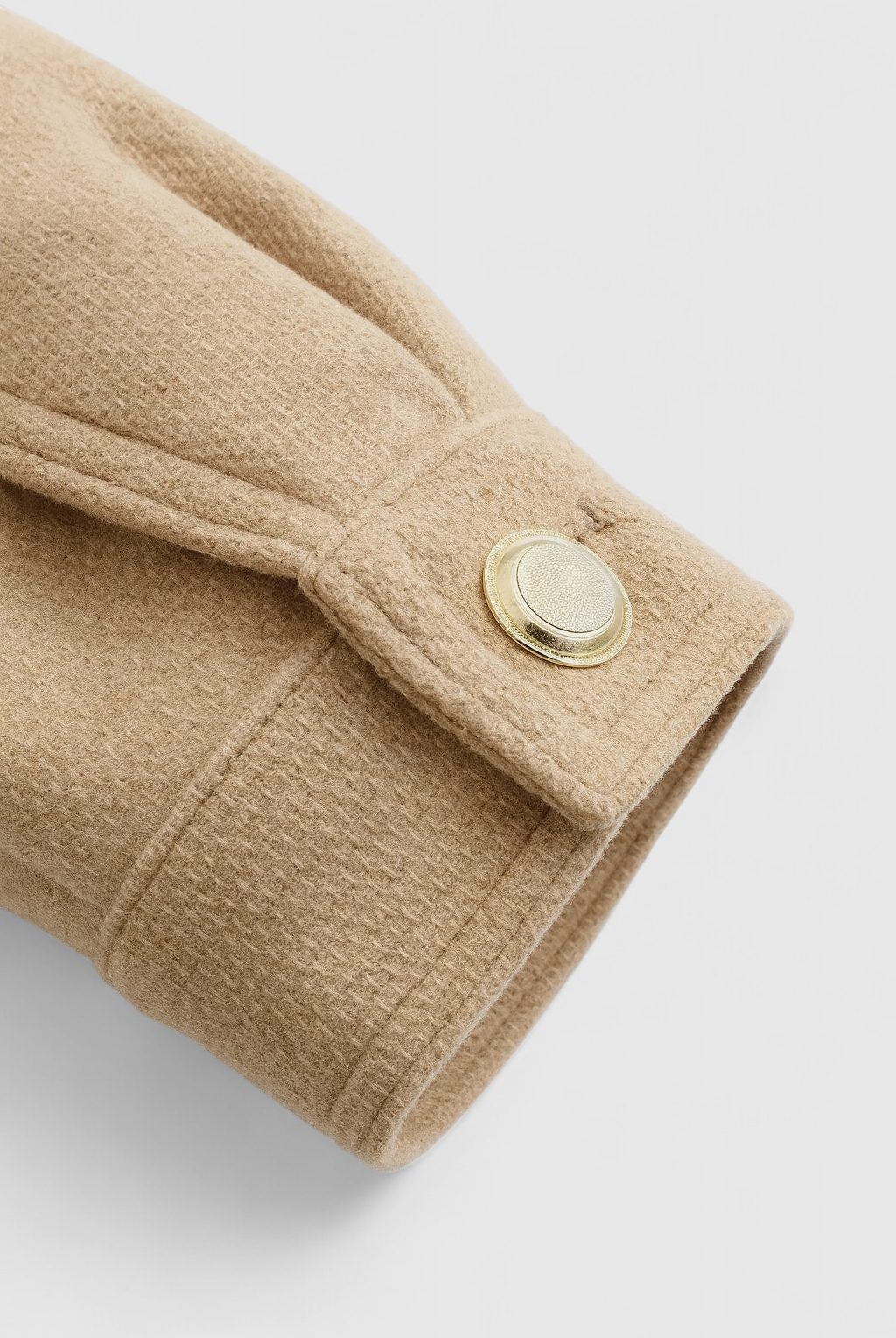 Victoria women's khaki windbreaker jacket with lapel collar by Lumina Wear, stylish and lightweight for casual wear.