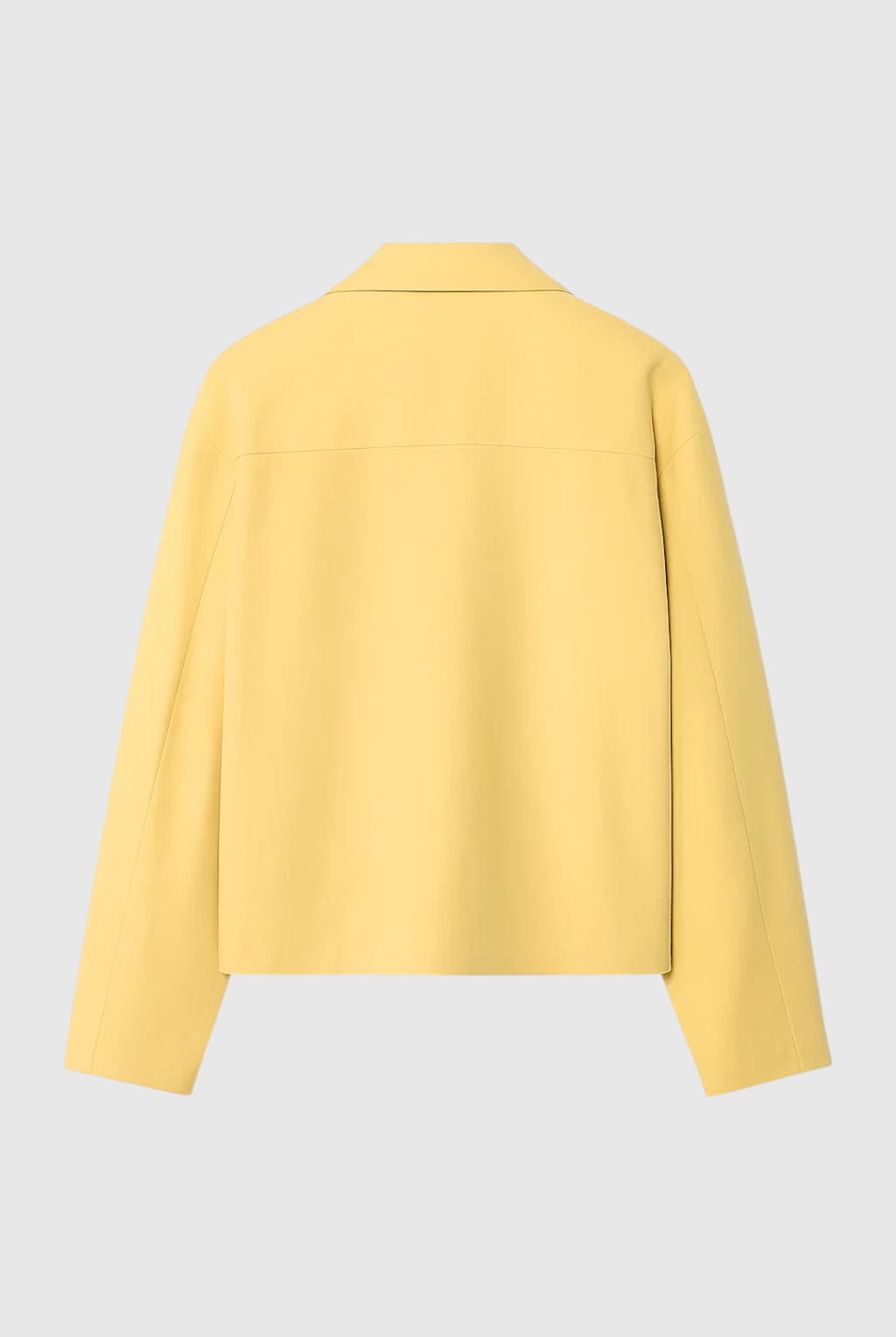 Victoria Lumina yellow casual bomber jacket with zipper, stylish lightweight bomber jacket for everyday wear.