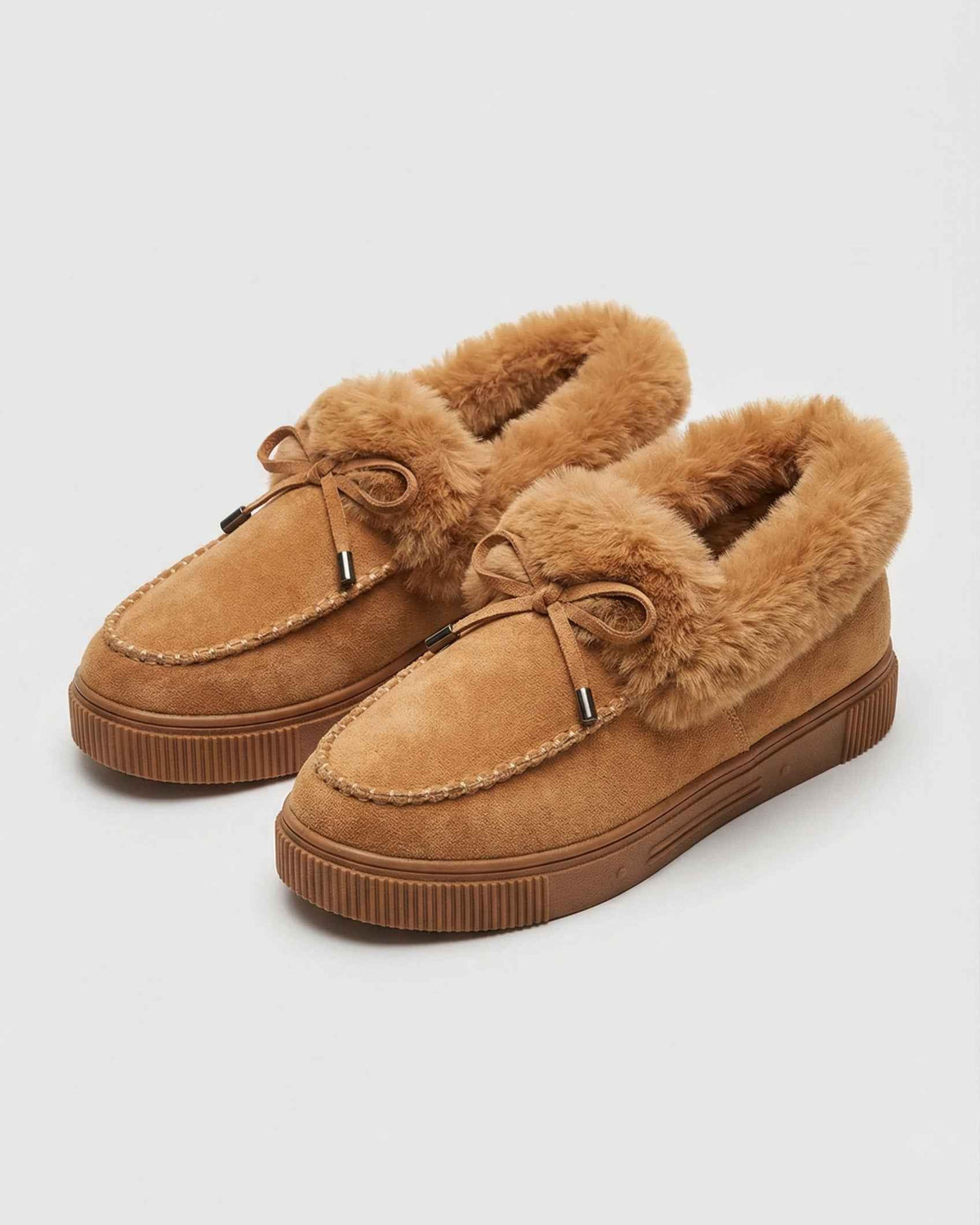 Light brown Lumina Wear Victoria ankle boots with warm lining, stylish and cozy footwear for cold weather.