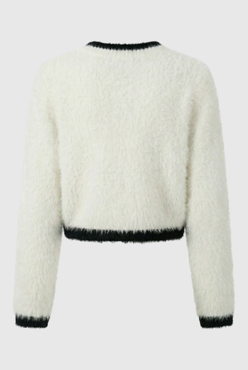 Lumina Wear Victoria open-front cropped cardigan sweater for women, cozy knit with long sleeves and relaxed fit.