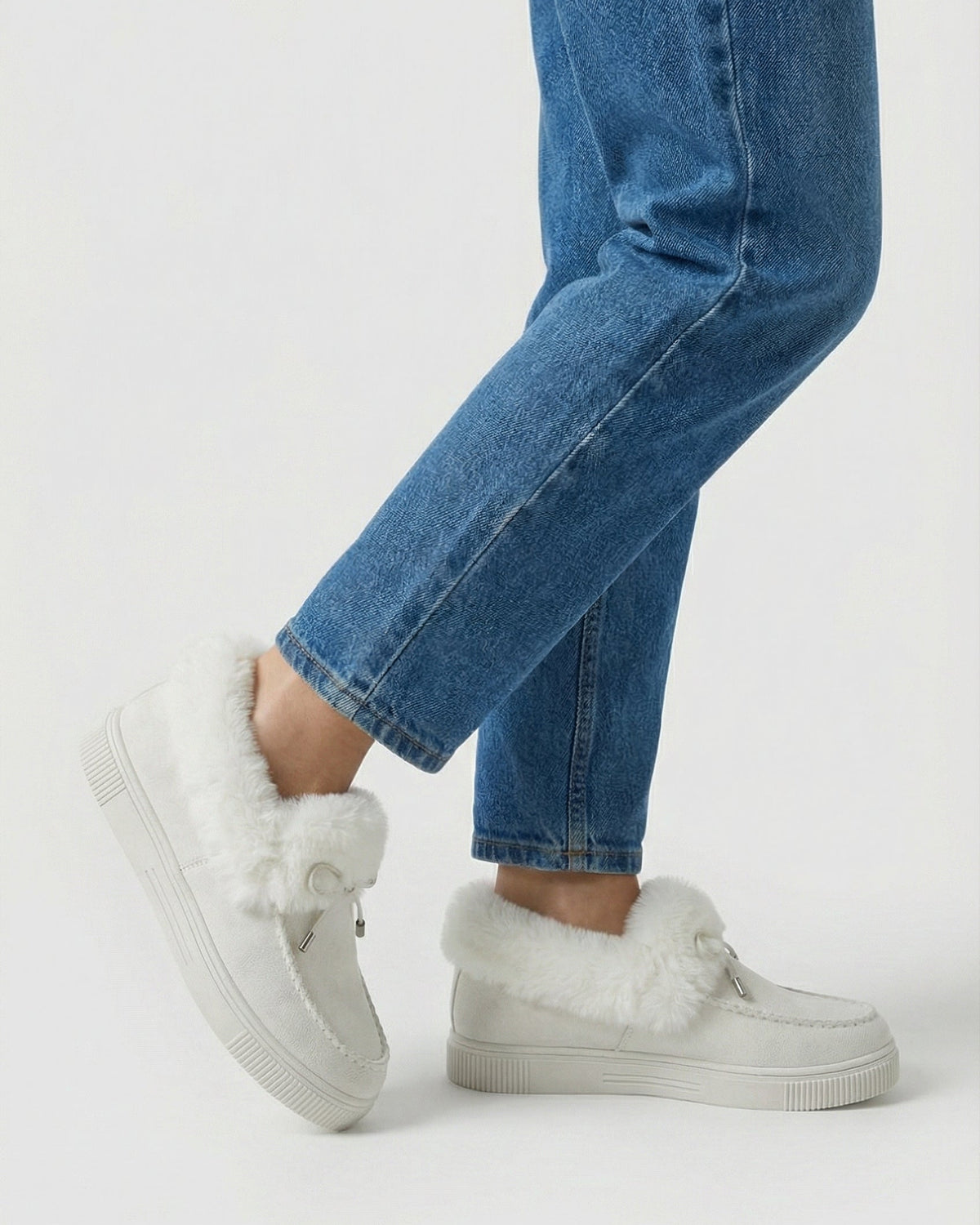 Victoria insulated winter boots by Lumina Wear with cozy lining, stylish design, white color, and sturdy sole for cold weather.