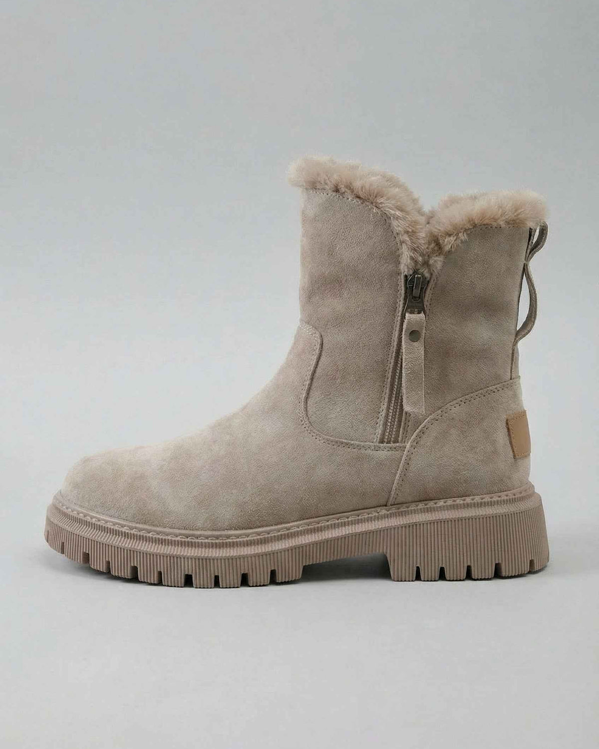 Victoria Lumina waterproof apricot boots with a stylish design and comfortable fit, ideal for all-weather wear.
