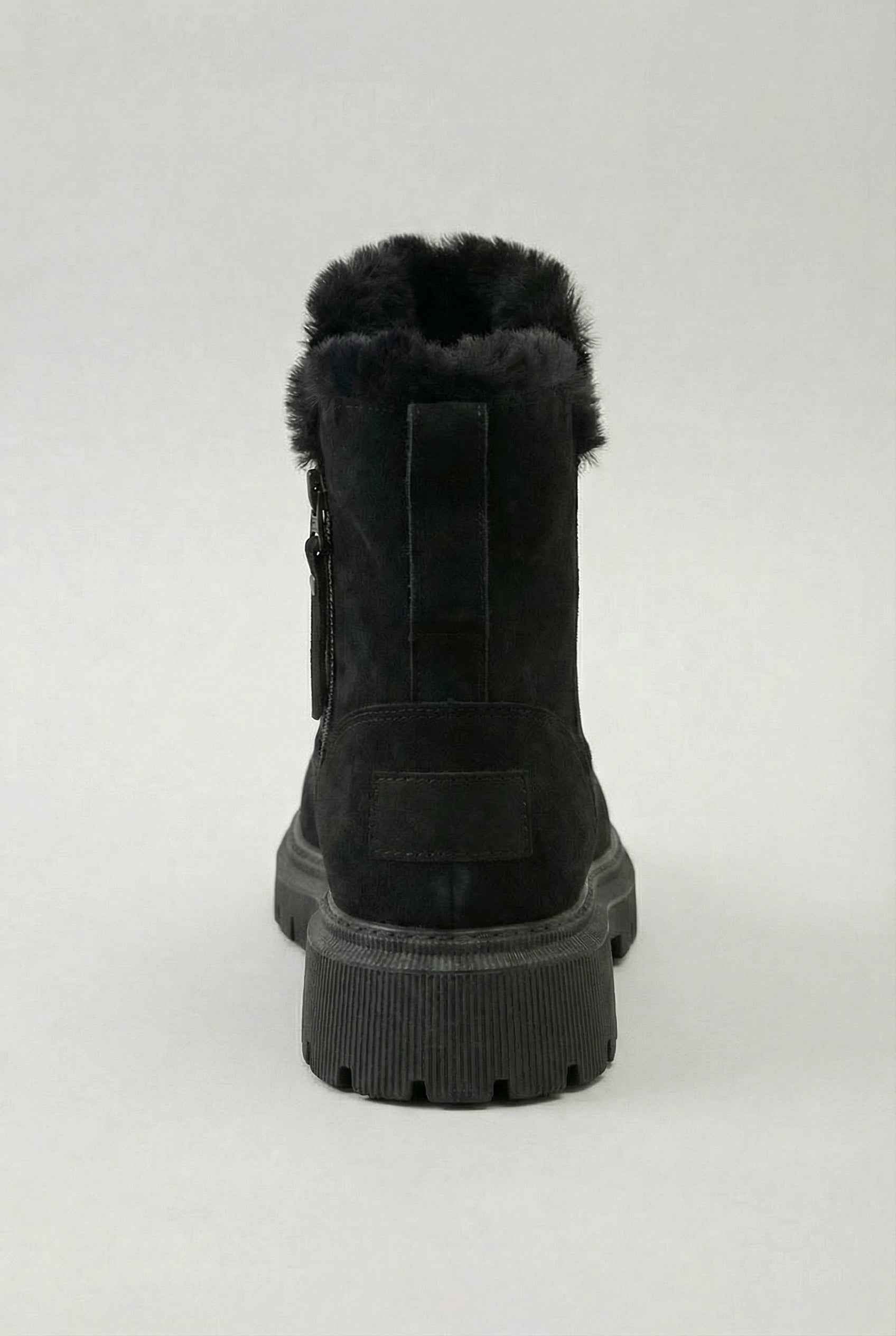 Victoria black waterproof winter boots for women by Lumina Wear, featuring a stylish design and sturdy winter footwear.