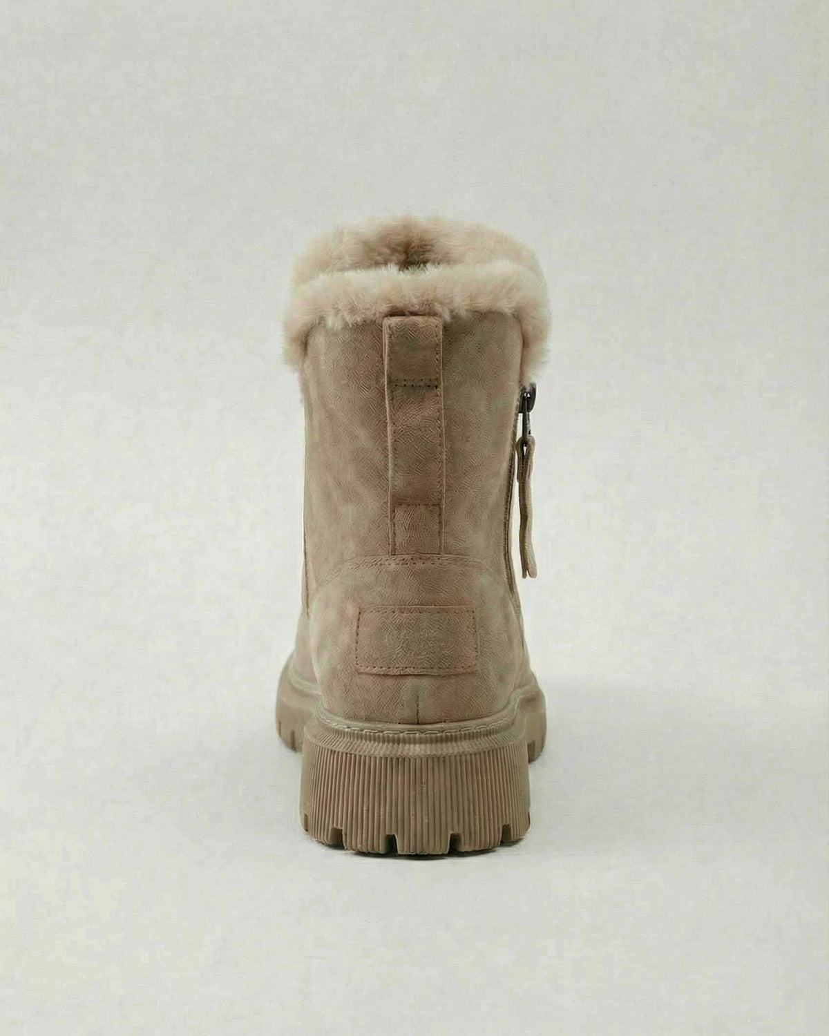 Brown Victoria waterproof winter boots by Lumina Wear featuring a stylish design and comfortable fit for cold weather.