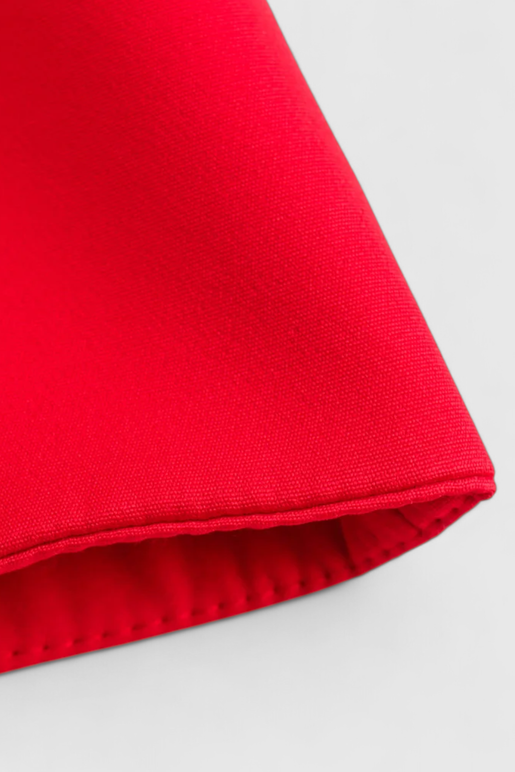 Red women's cropped button jacket by Lumina Wear, stylish fit with trendy design from the Victoria collection.