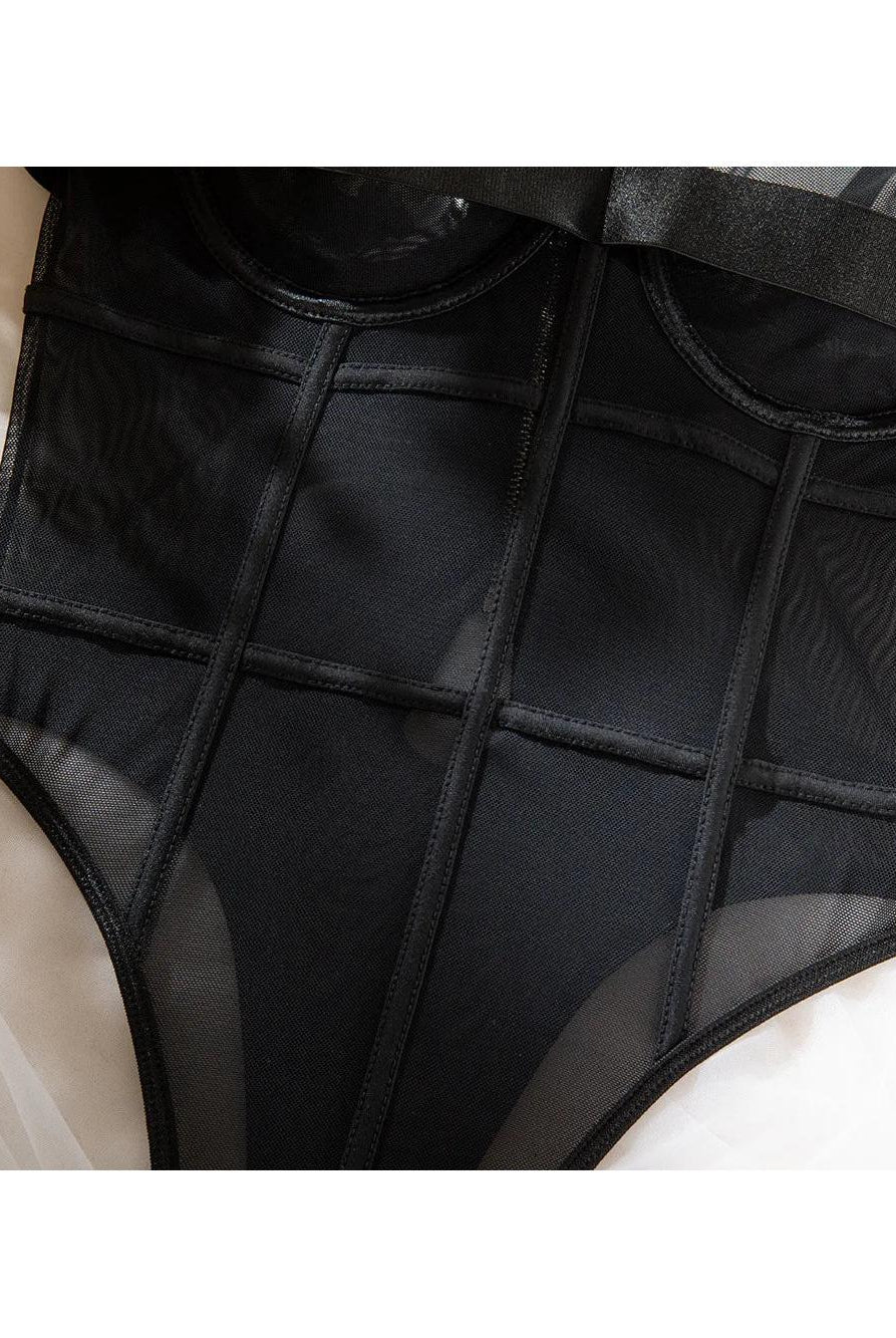 Lumina Wear Zuri's lingerie set featuring a delicate bra and matching panties in soft, elegant fabric.