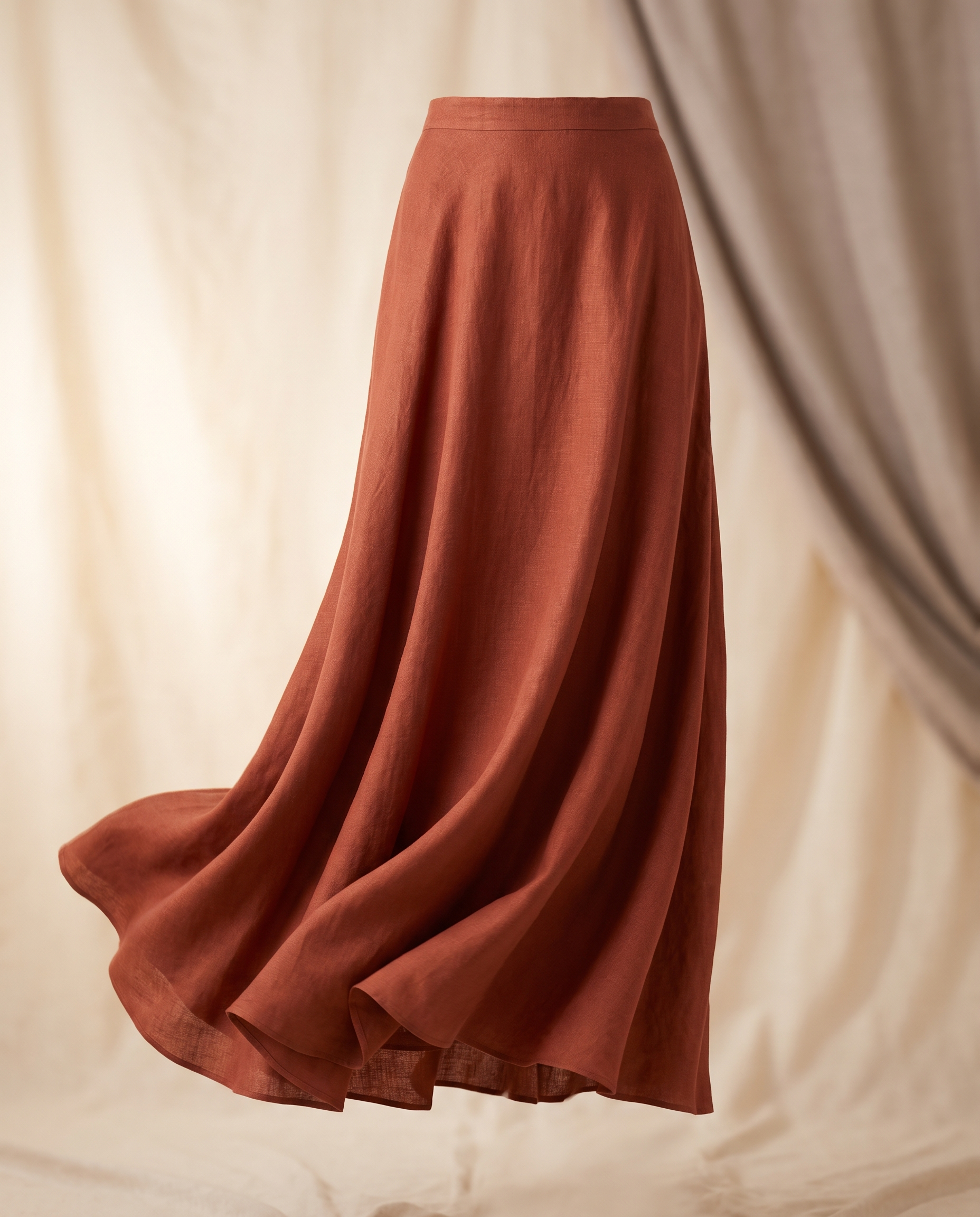 Women's Maxi Skirts collection header illustration