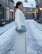 Chic | Double-Breasted Wool-Blend Coat Dress - Lumina - Lumina Vancouver