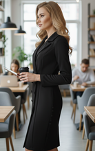 Isabelle | Tailored Blazer Midi Dress - Lumina - Lumina Vancouver