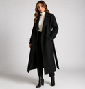 Lumina Wear Cecilia double-breasted wool blend overcoat with notched lapel, stylish and tailored for a sophisticated look.