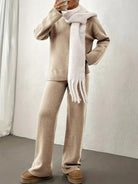 Isabella Lumina Wear relaxed fit two-piece matching outfit featuring coordinated style and comfortable clothing set.