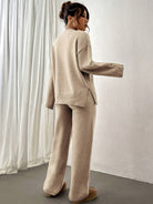 Isabella Lumina Wear relaxed fit two-piece matching clothing set with coordinated style, featuring comfortable fabric and casual design.