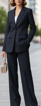 Isabelle | Double-Breasted Suit Set - Lumina Vancouver - Lumina Vancouver