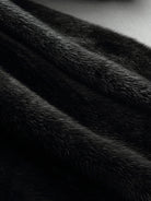 Lumina Wear Kensington elegant long faux fur winter coat with hood, stylish and warm winter outerwear for women.