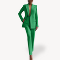 Lumina Wear Madison tailored blazer and pants suit featuring clean lines and a comfortable fit, ideal for professional or casual wear.