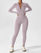Lumina Wear Penelope sleek fitted two-piece dress set with zip detail, shown in a stylish, modern design.