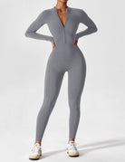 Lumina Wear Penelope sleek fitted two-piece dress set with zip detail, featuring a modern, streamlined silhouette.