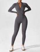 Lumina Wear Penelope sleek fitted two-piece dress set with zip detail, featuring a modern, stylish design for women.