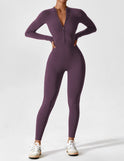 Lumina Wear Penelope two-piece fitted dress with zip detail, featuring a sleek, modern design and stylish fit.