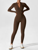 Lumina Wear Penelope sleek fitted two-piece dress with zip detail, featuring a modern, stylish design and tailored fit.