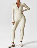 Lumina Wear Penelope sleek fitted two-piece dress with zip detail, showing the stylish, form-fitting design and modern look.