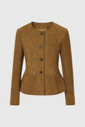Victoria Lumina Wear vintage casual jacket with timeless design, featuring classic style and comfortable fit.