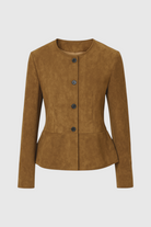 Victoria vintage casual jacket by Lumina Wear, stylish women's jacket with timeless design and chic, relaxed fit.