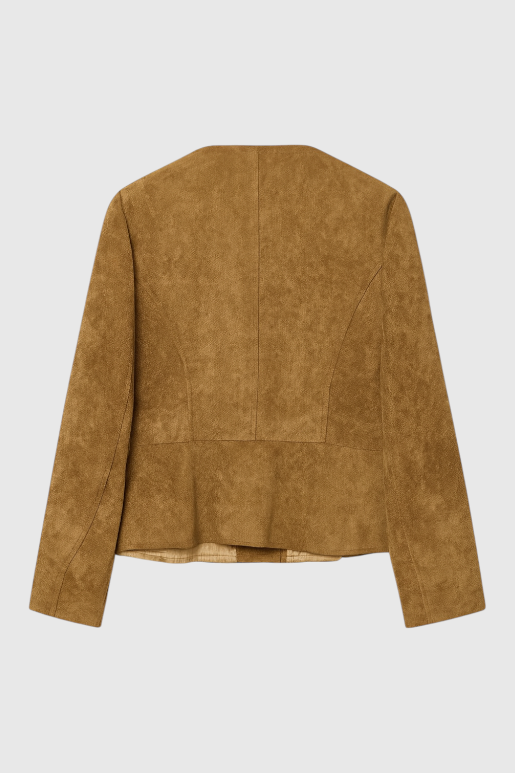 Victoria vintage casual women's jacket by Lumina Wear featuring timeless design and chic style, shown in a stylish outdoor setting.