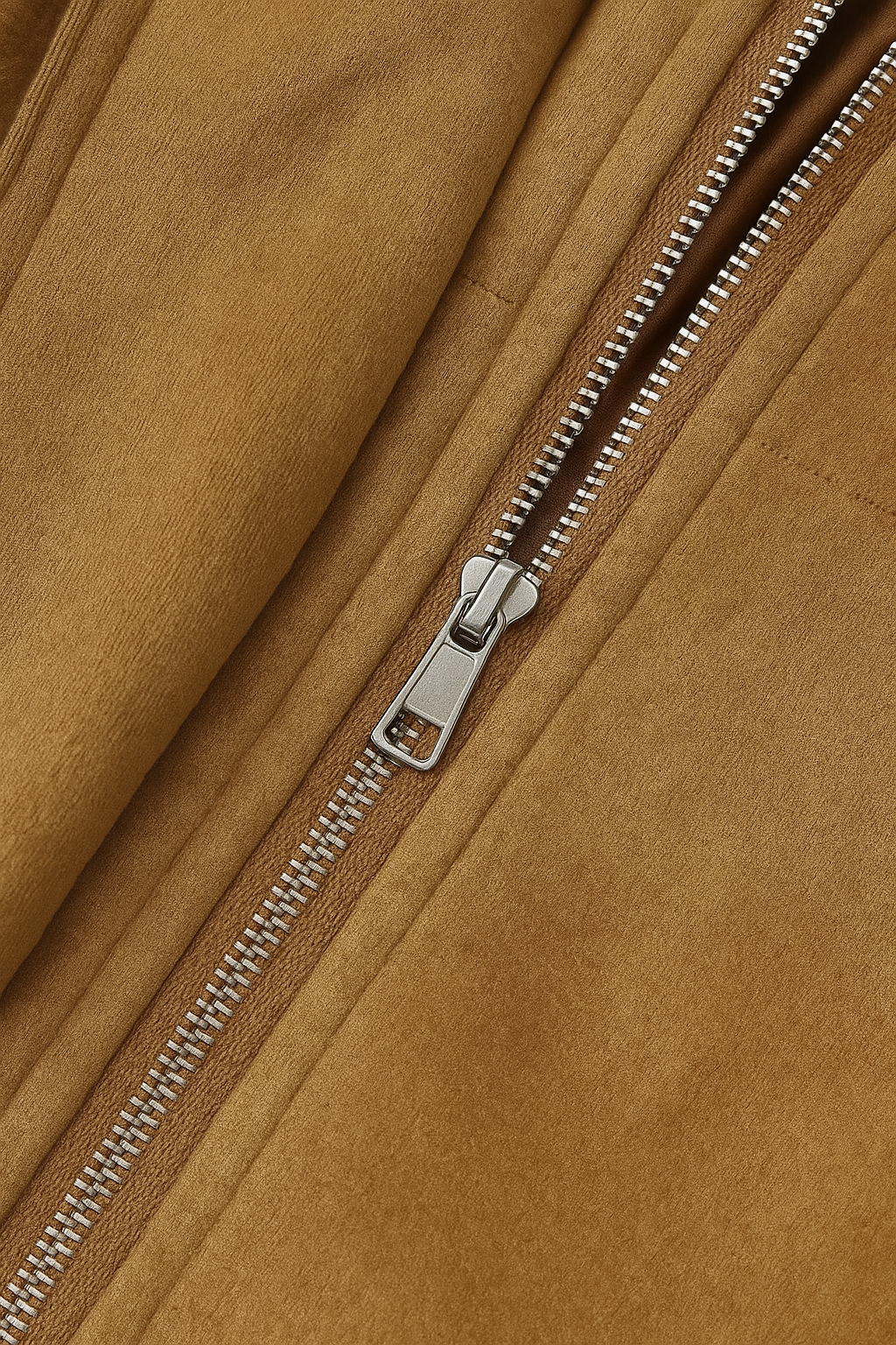Elegant brown bomber jacket from Lumina Wear featuring versatile design and stylish fit, perfect for casual or semi-formal wear.