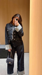 Lumina Wear Victoria women's tailored cropped jacket and pants set with modern silhouette, stylish and fitted for contemporary fashion.