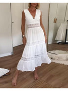 Alexa™ - Lace V-Neck Cami Dress - Lumina Vancouver