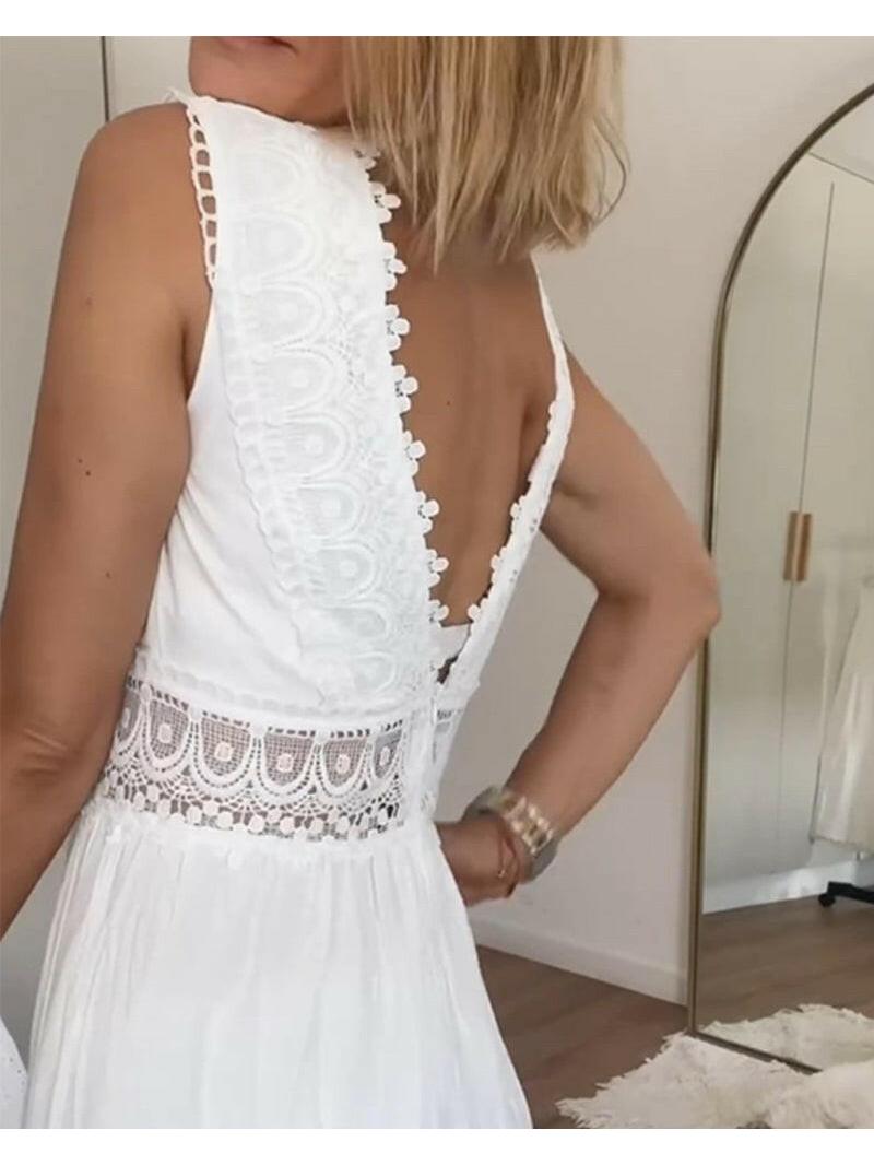 Alexa™ - Lace V-Neck Cami Dress - Lumina Vancouver