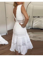 Alexa™ - Lace V-Neck Cami Dress - Lumina Vancouver