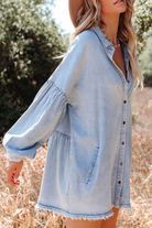 Alexandriana | Denim Shirt Dress - Lumina Vancouver - Lumina Vancouver
