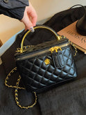 Lumina Wear Alice quilted crossbody handbag with adjustable strap in white, stylish and perfect for casual or formal wear.