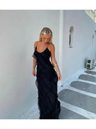 Aliza | Ruffled Maxi Dress - Lumina Vancouver