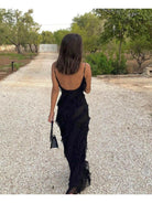 Aliza | Ruffled Maxi Dress - Lumina Vancouver