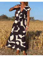 Alvina™ - Relaxed Abstract Dress