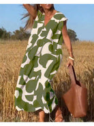 Alvina™ - Relaxed Abstract Dress